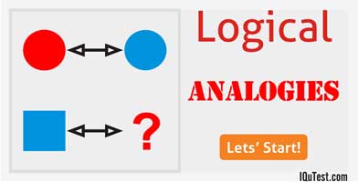 IQ Test Logical [Analogies] - IQuTest.com