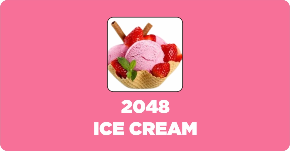 2048 Ice Cream Game